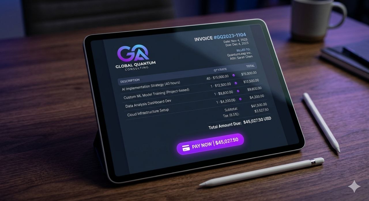 Invoices with payment links